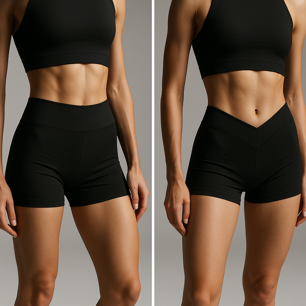 Cós Infinito vs. Cós em V: Qual o Melhor Design de Shorts para Você?